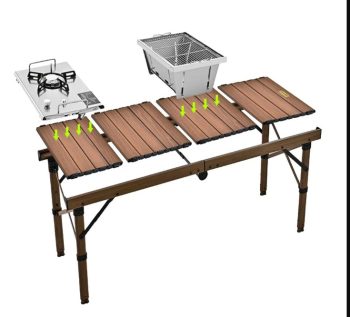 میز مسافرتی تاشو پرودو مدل PD-LFST005-BR