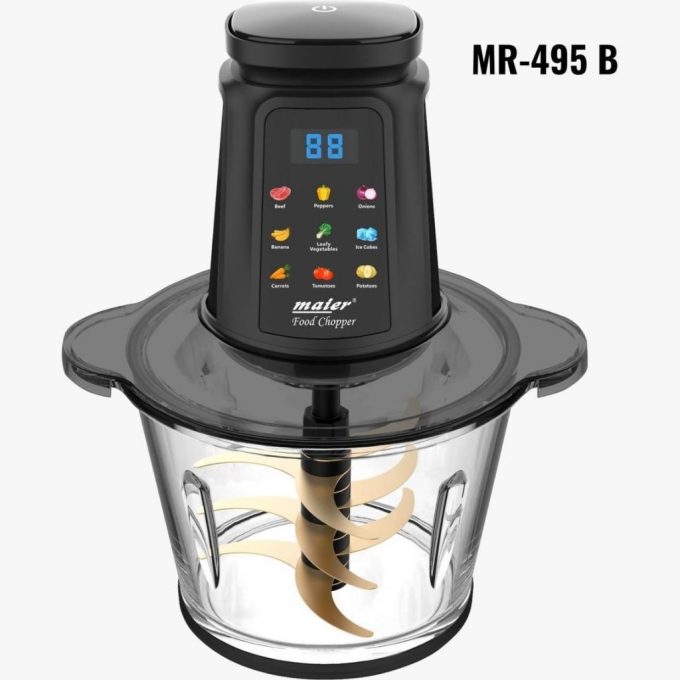 خرد کن مایر کاسه شیشه ای مدل MR-495