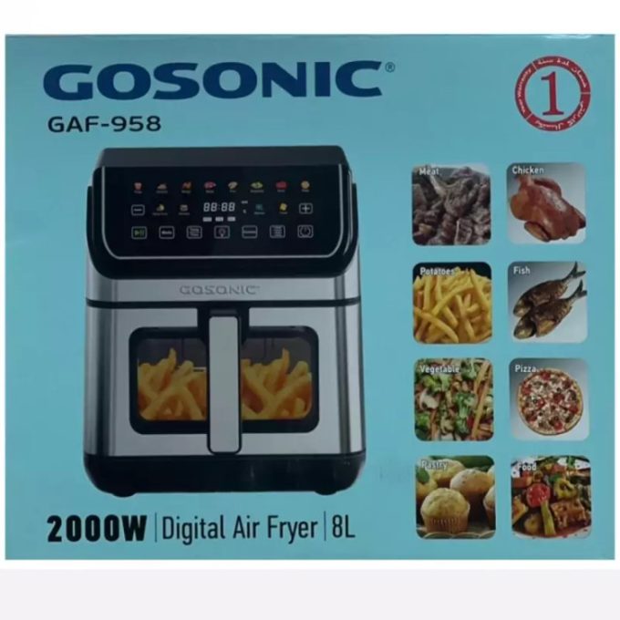 سرخ کن 8لیتری گوسونیک مدل GAF-958