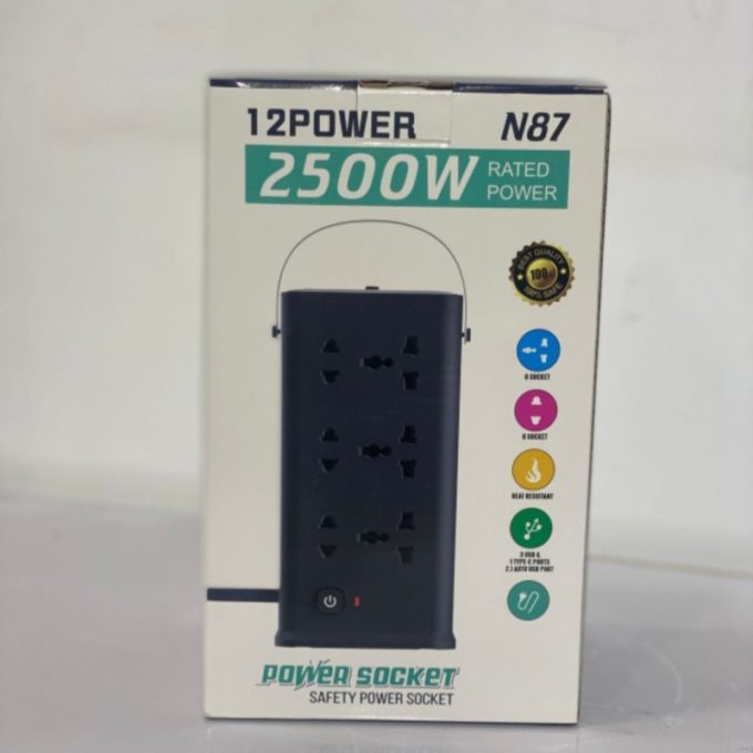 سوکت چند منظوره رومیزی مدل Power Socket N87