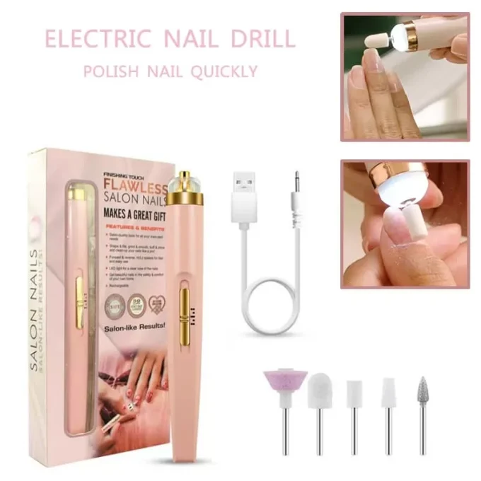 سوهان برقی ناخن خانگی SALON NAILS