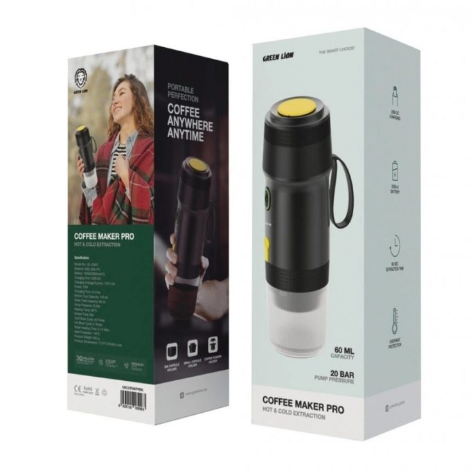 اسپرسوساز مسافرتی گرین لیون مدل Coffee Maker Pro