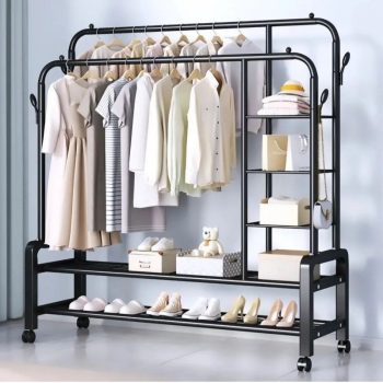 استند لباس و جاکفشی مکسی مدل QW_CR_110