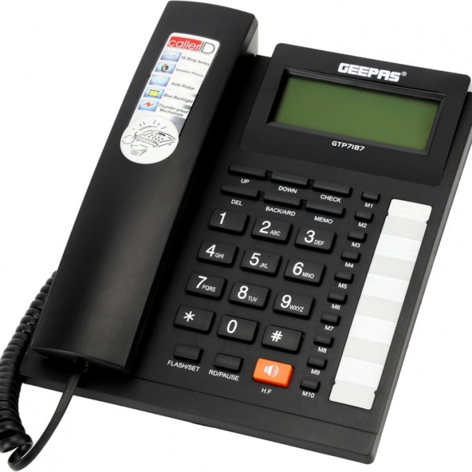 تلفن رومیزی جیپاس مدل GTP7187