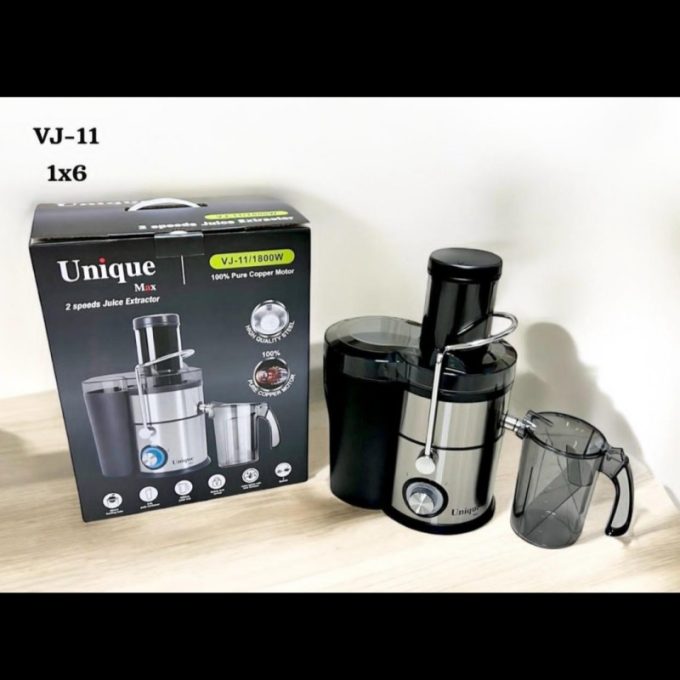 آبمیوه گیر تک کاره یونیک مدل VJ-11