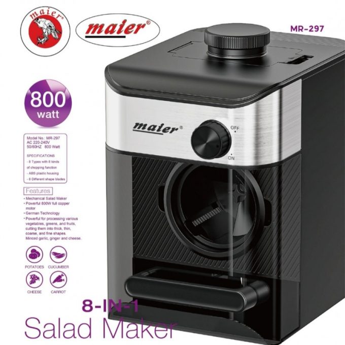 سالاد ساز 8 تیغه آنالوگ مایر مدل MR-297