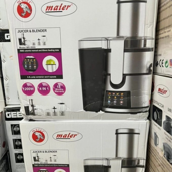 آبمیوه گیر 4 کاره مایر مدل MR-9999