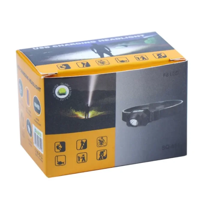 چراغ قوه پیشانی شارژی هدلایت مدل SQ-851