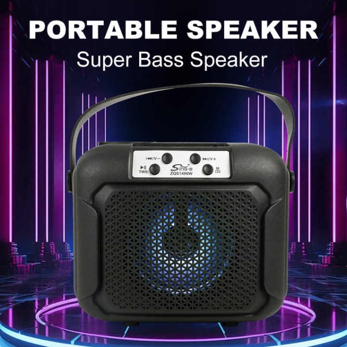 اسپیکر بلوتوثی 4 اینچ مدل ZQS1490W
