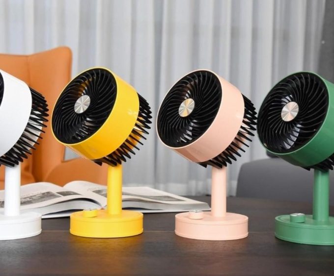 پنکه رومیزی شارژی jiejaمدل QQS24-T05