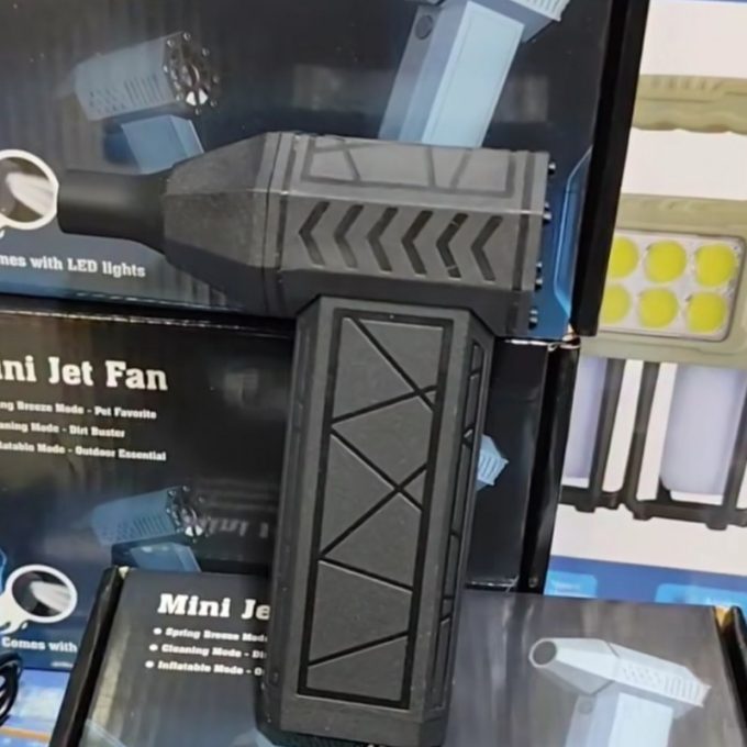 جت فن چراغ دار Mini Jet Fan