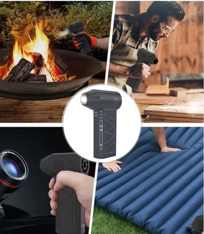 جت فن چراغ دار Mini Jet Fan