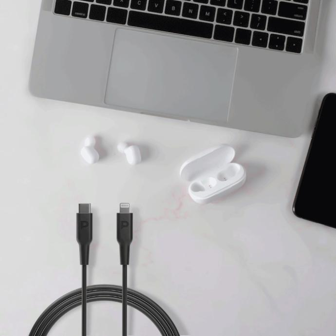 کابل شارژر لایتینگ پاورولوژی USB TO Lighting