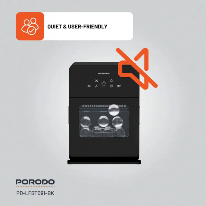 یخساز 10 کیلویی پورودو Porodo Sphere ice Machine PD-LFST091-BK