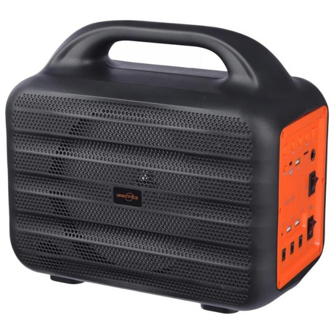 اسپیکر چند منظوره خورشیدی مدل Greatnice GTS-1768 با میکروفون و لامپ