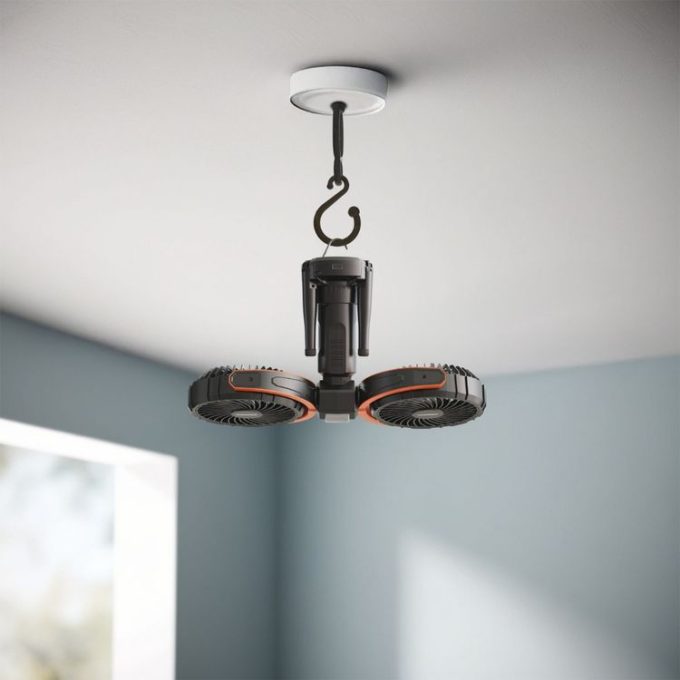 پنکه رو میزی پرودو مدل Dual-Head Oscillating Fan