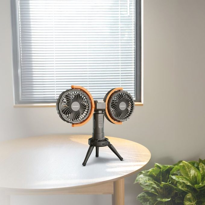پنکه رو میزی پرودو مدل Dual-Head Oscillating Fan
