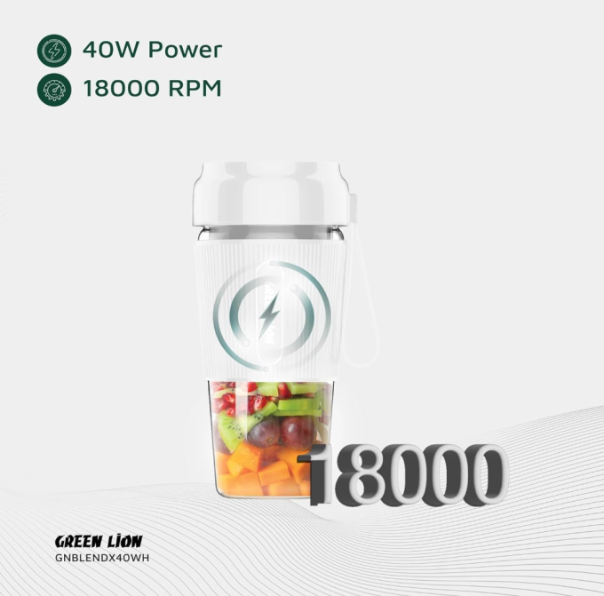 مخلوط کن شارژی گرین لاین Green Lion G-Blend X Portable Juicer