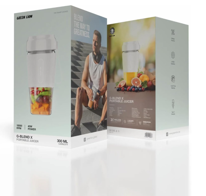 مخلوط کن شارژی گرین لاین Green Lion G-Blend X Portable Juicer
