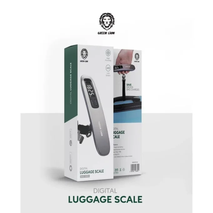 ترازو دیجیتالی گرین لاین مدل Green Lion Digital Luggage Scale GNDLSCALSL