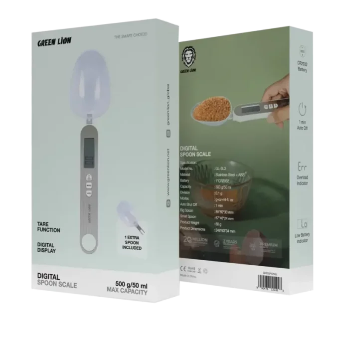 ترازو قاشقی دیجیتال گرین لاین مدل Green lion Digital Spoon Scale