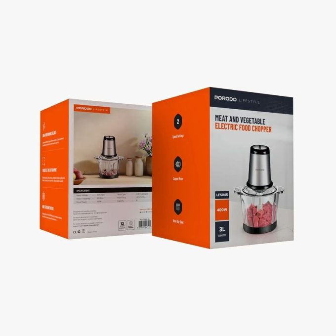 خردکن برقی پرودو مدل PORODO ELECTRIC FOOD CHOPPER LFST045