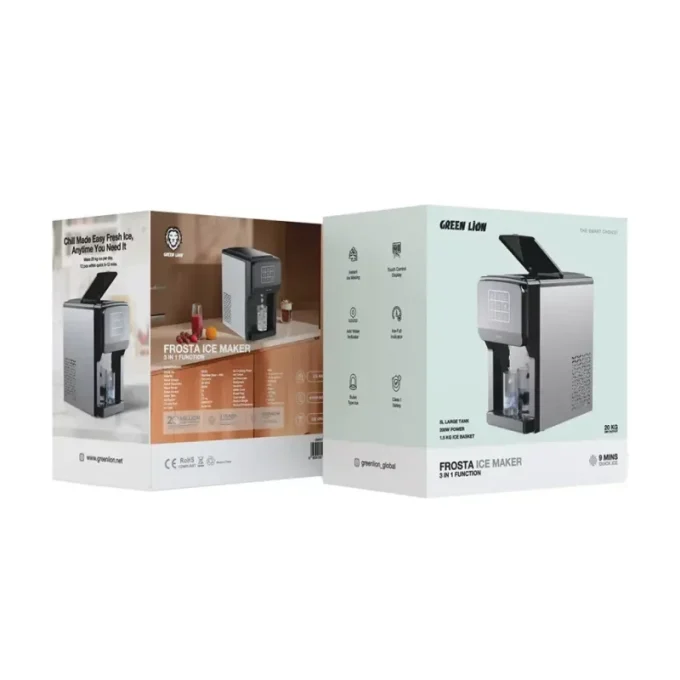 یخ ساز و اب سرد کن گرین لاین Green Lion Frosta 3 in 1 Ice Maker 5L