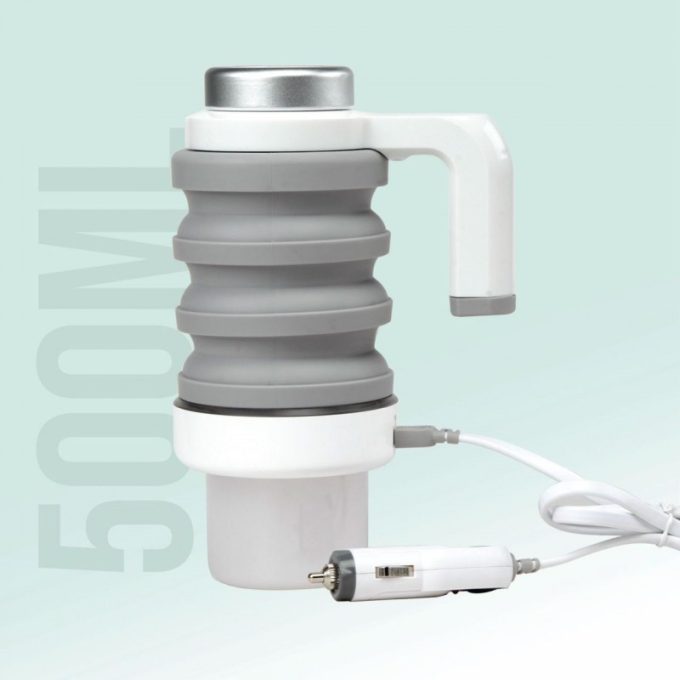 کتری برقی تاشو خودرو گرین مدل Green Car Folding Electric Kettle