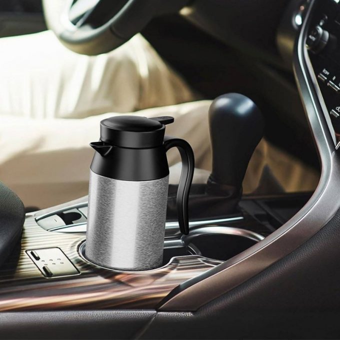 کتری برقی ماشین گرین لاین مدلGreen Lion Electric Car Kettle 800mL