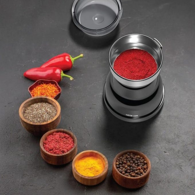 آسیاب برقی وینتیج گرین مدل Green lion Vintage Electric Grinder