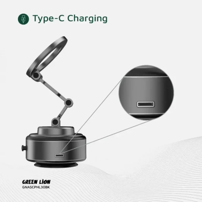 هولدر گوشی مکش خودکار گرین مدلGreen Lion GX-30 Auto Suction Phone Holder