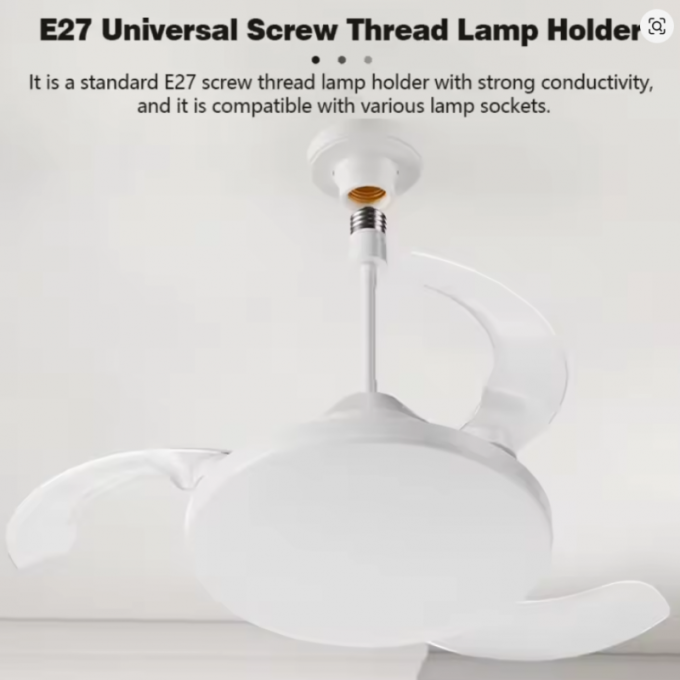 پنکه چراغ دار سقفی Invisible fan light