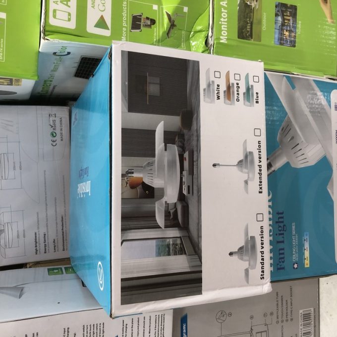 پنکه چراغ دار سقفی Invisible fan light