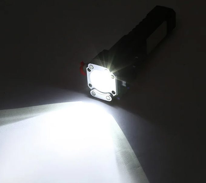 چراغ قوه 8 کاره اورجینال LED 3W Torch