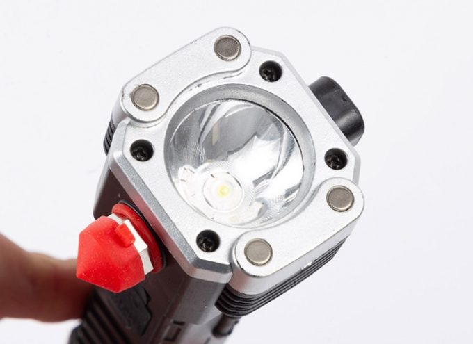 چراغ قوه 8 کاره اورجینال LED 3W Torch
