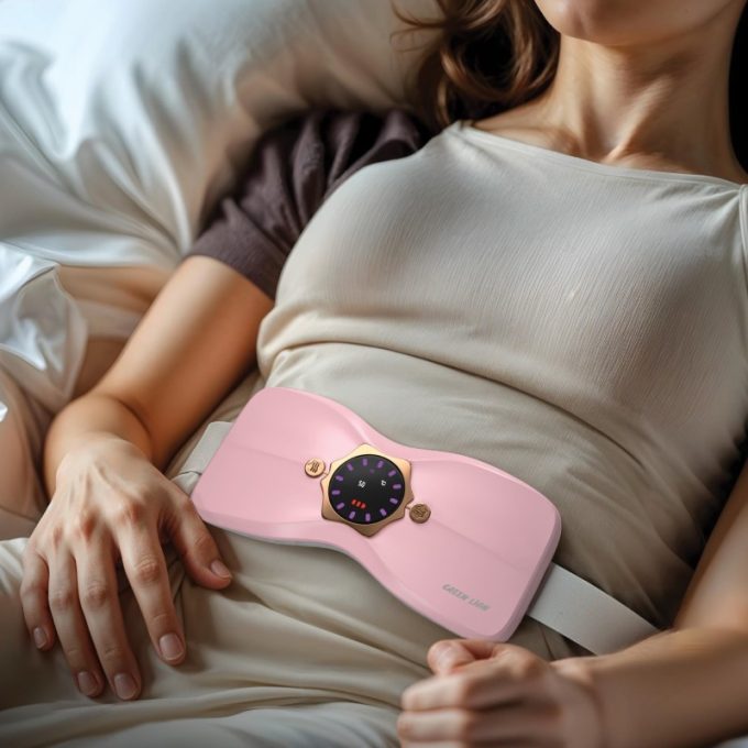 ماساژور گرم کننده قاعدگی گرین لاین مدل Flora Heat Menstrual Heating Pad