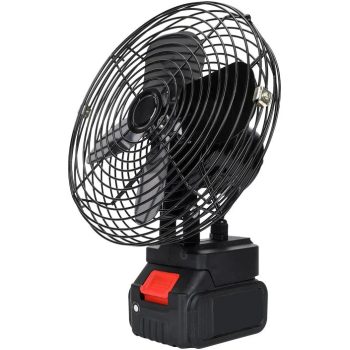 پنکه شارژی دو باطری ۶۸ ولت فلزی مدل Gd-S90