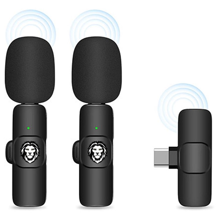 میکروفن وایرلس 3 در 1 گرین لاین مدل Green 3 in 1 Wireless Microphone - Image 4
