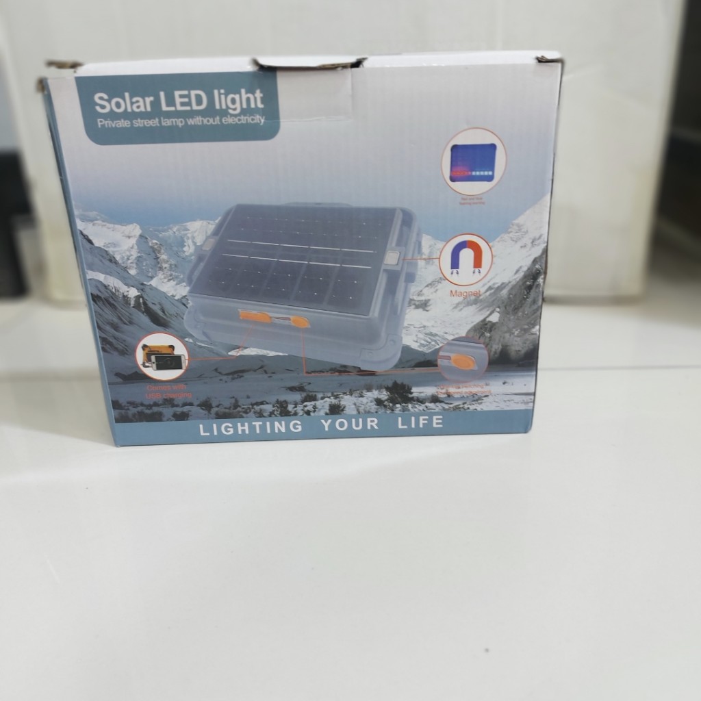 پروژکتور شارژی خورشیدی IP66 مدل 360LED - Image 5