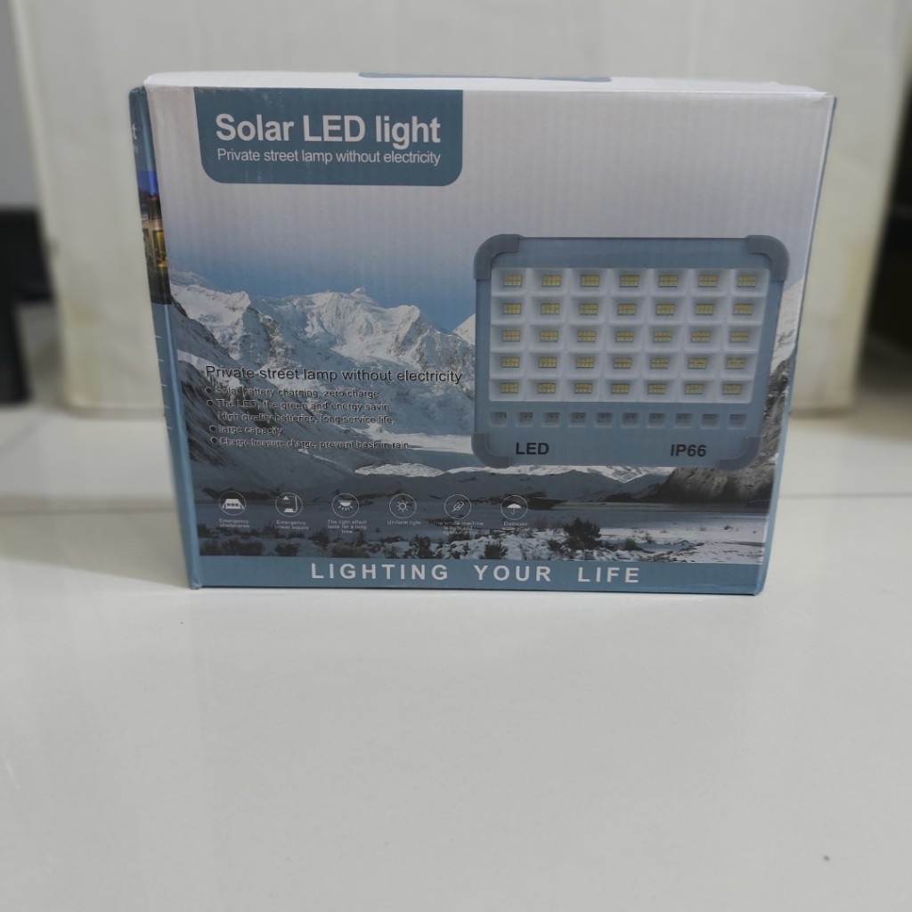 پروژکتور شارژی خورشیدی IP66 مدل 360LED - Image 6