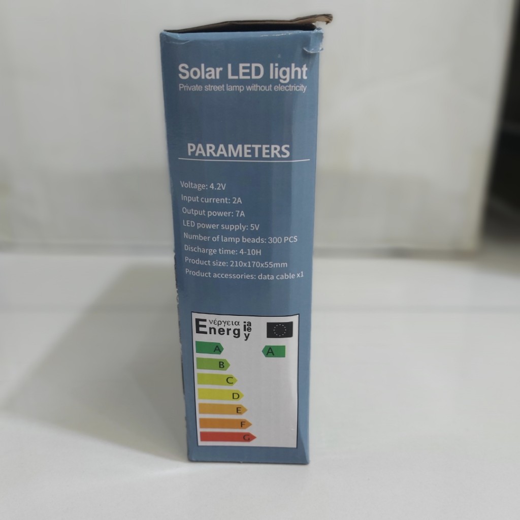 پروژکتور شارژی خورشیدی IP66 مدل 360LED - Image 4