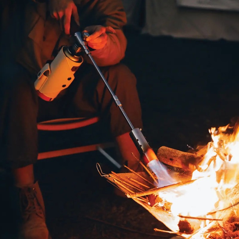 مشعل گازی فندکی کپسولی گرین لاین مدل Green Lion Flame Torch Camping Gas Lighter - Image 2