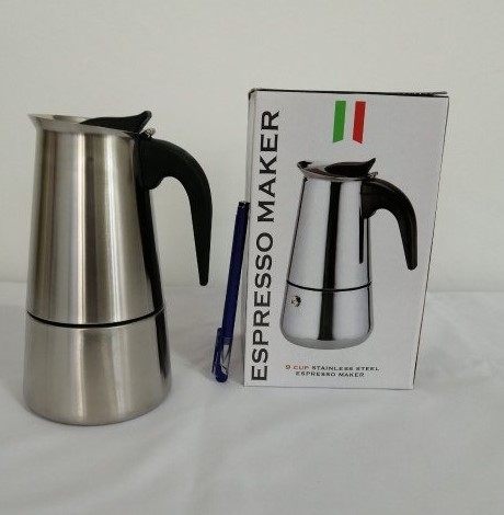 قهوهجوش و اسپرسوساز رو گازی مدل Espresso maker 9 cup - تصویر 3